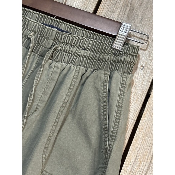 Hollister Womens Olive Green Jogger Pants Elastic Waist Drawstring XS - Picture 2 of 8